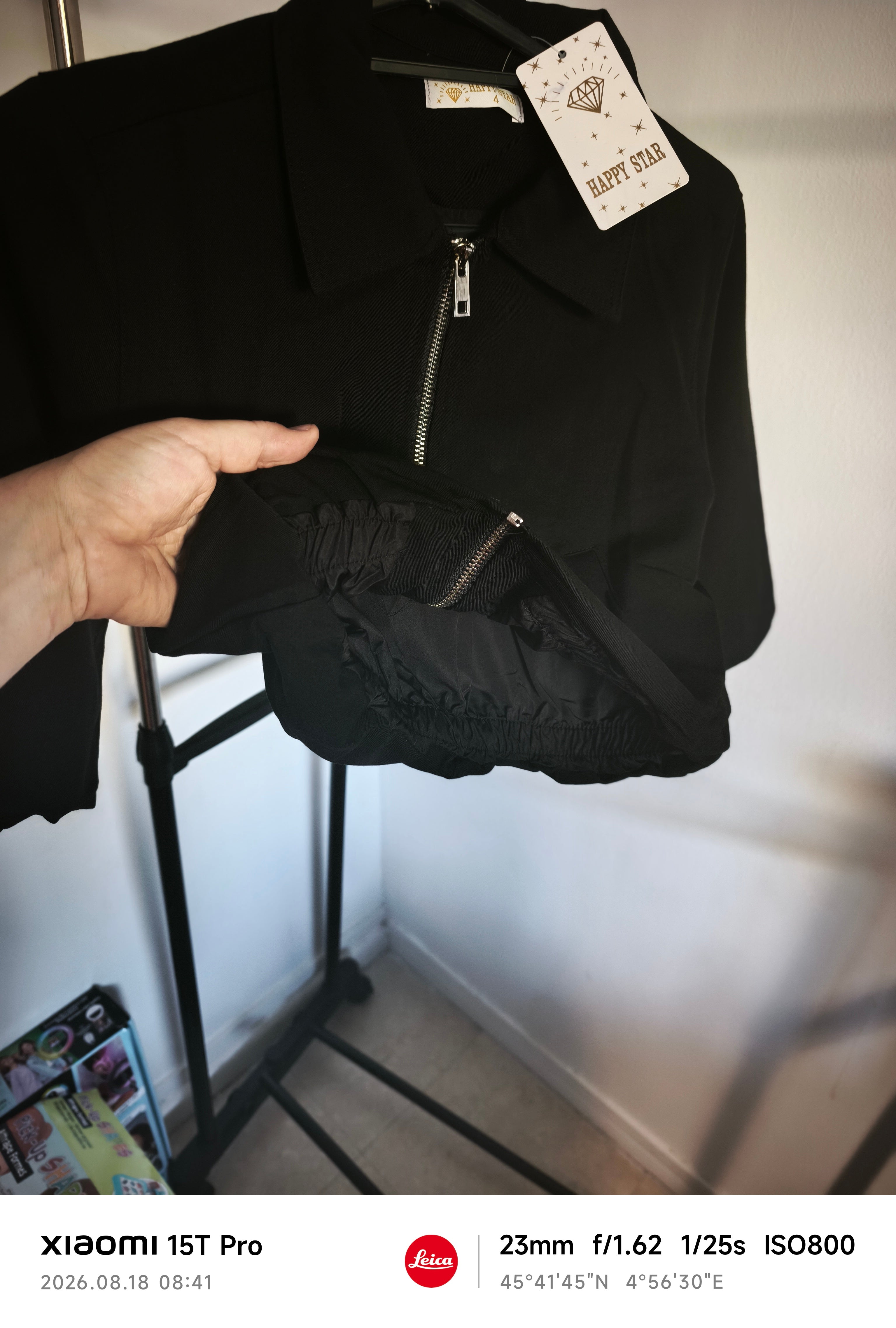 Veste bouffante fille