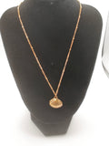 Collier Coquillage Doré – Acier inoxydable