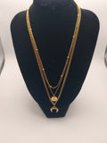 Collier Luna Étoile – Acier inoxydable doré