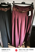 Pantalon ample ceinture