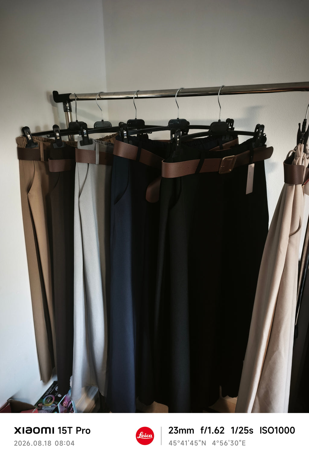 Jupe longue avec ceinture
