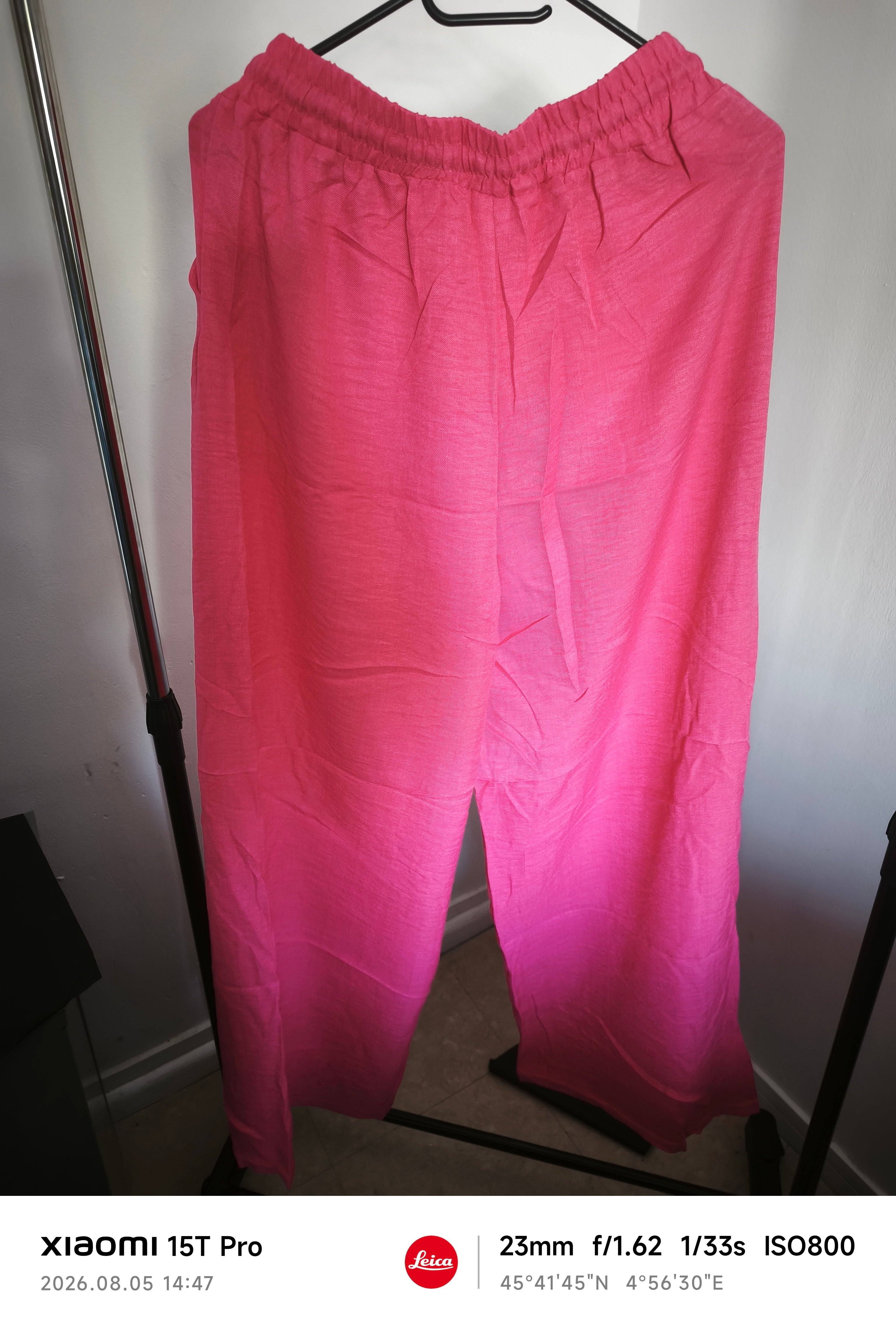 Pantalon fluide taille unique de 32 a 42