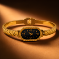 Bracelet Montre Élégance – Acier inoxydable doré