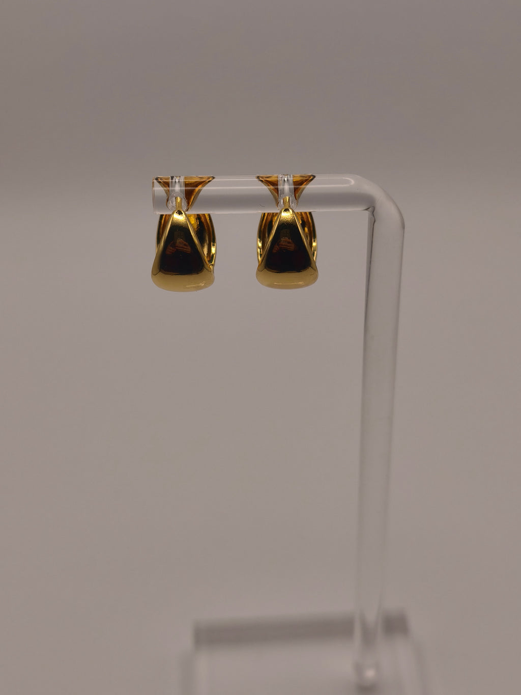 Boucles d'oreilles Goutte Dorée – Acier inoxydable
